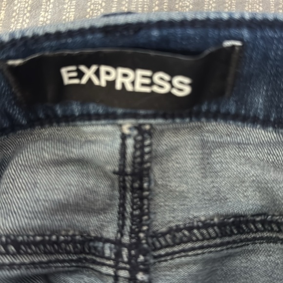 Express Mini Denim Skirt - Picture 4 of 4